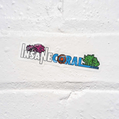 InsaneCoral.com Sticker
